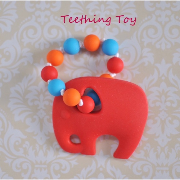 Teething Toy with teether and beads ring - Picture 1 of 1